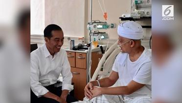 Jokowi Jenguk Arifin Ilham