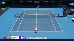Match Highlights | Ashleigh Barty 2 vs 1  Marie Bouzkova | WTA Melbourne Open 2021