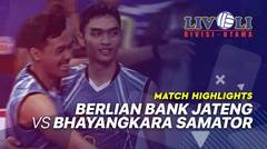 Match Highlight Final - Berlian Bank Jateng 3 vs 1 Bhayangkara Samator | Livoli 2019