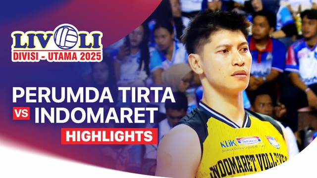 Perumda Tirta Bhagasasi Bekasi vs Indomaret - Perebutan Tempat Ketiga Putra - Highlight | Livoli Divisi Utama 2025