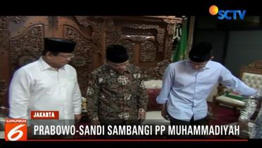 Paslon Prabowo-Sandiaga Silaturahmi ke Kantor Muhammadiyah - Liputan6 Pagi