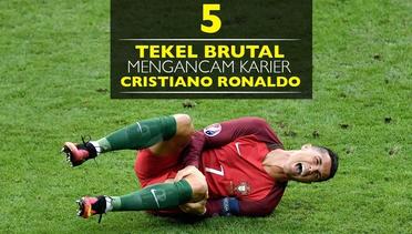 5 Tekel Brutal yang Mengancam Karier Cristiano Ronaldo