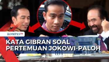 Respons Gibran Rakabuming Raka soal Pertemuan Presiden Jokowi dengan Surya Paloh