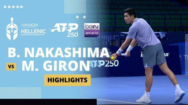 B. Nakashima vs M. Giron - Highlight | ATP 250: Vanda Pharmaceuticals Hellenic Championship 2025