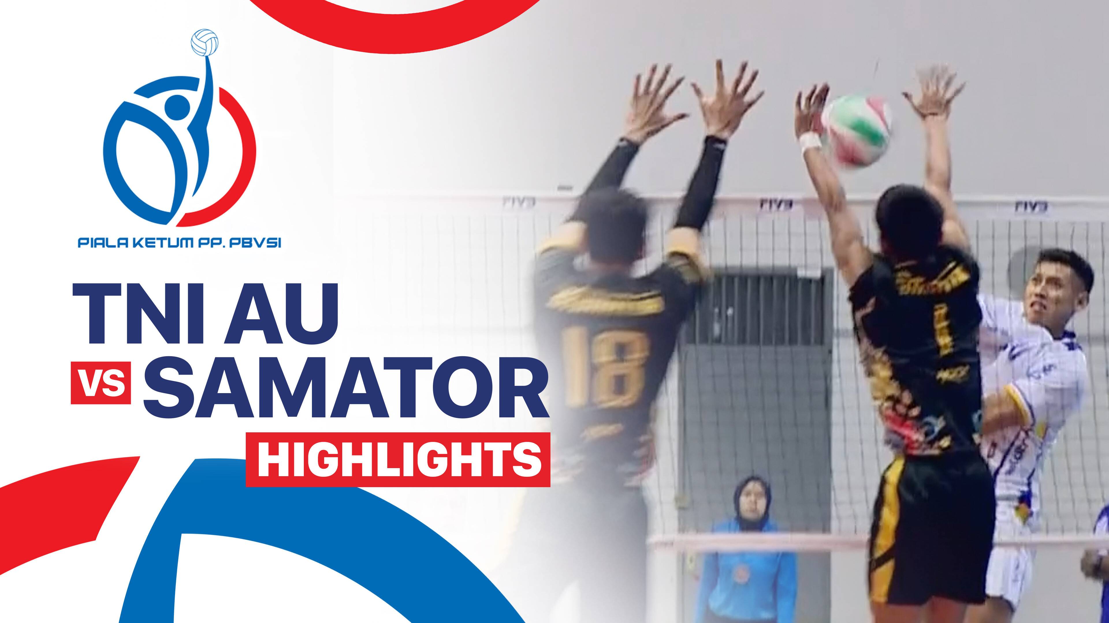 TNI AU Electric Putra vs Surabaya Samator