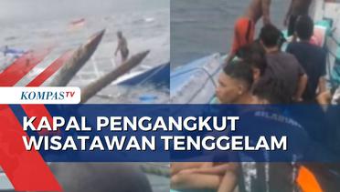 Diterjang Gelombang Tinggi, Kapal Berpenumpang 36 Orang Tenggelam di Kupang