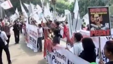 Dituding Tidak Pro Rakyat, Relawan Pro Jokowi Demo Menteri Rini