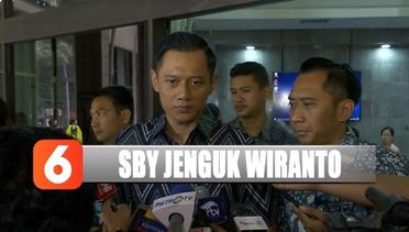 SBY, AHY, dan Ibas Jenguk Wiranto di RSPAD - Liputan 6 Pagi