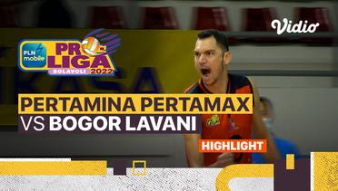Highlights | Jakarta Pertamina Pertamax vs Bogor Lavani | PLN Mobile Proliga Putra 2022