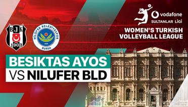 Besiktas Ayos vs Ni̇lufer BLD. - Full Match | Women's Turkish Volleyball League 2023/24