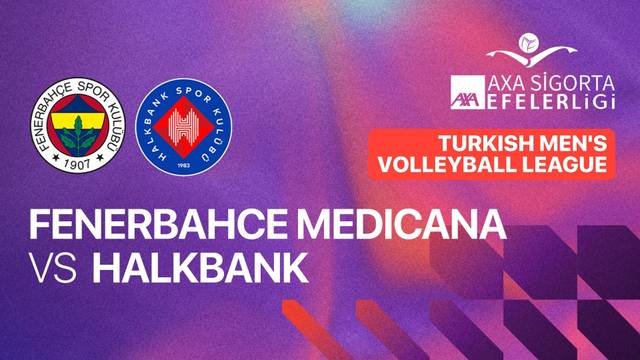 Fenerbahce Medicana vs Halkbank - Full Match | Turkish Men's Volleyball League 2025/26