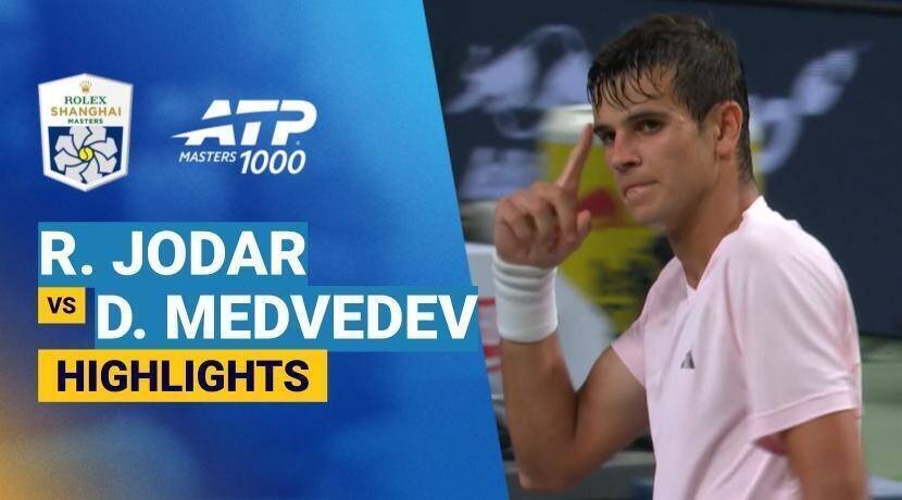 Rafael Jodar vs Daniil Medvedev - Semifinal | ATP 1000: Rolex Shanghai Masters 2026