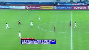 Indonesia Kalah 5-6 dari Qatar