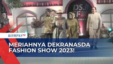 Penyanyi Andien Meramaikan Gelaran Dekranasda Semarang Fasion Festival 2023 di Kota Lama