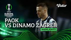 PAOK vs Dinamo Zagreb - Highlights | UEFA Europa Conference League 2023/24