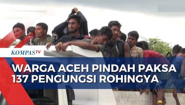 Warga Desa Lamreh, Aceh Besar Tolak Kedatangan 137 Pengungsi Rohingya