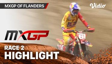Highlights | Round 13 Flanders: MXGP | Race 2 | MXGP 2023