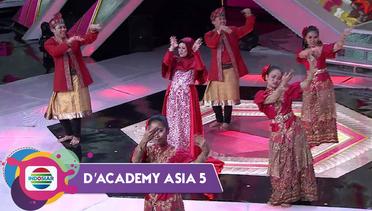 Indahnya!! Tarian Dang Mangalai Syafiqah Rosli-Brunei Darussalam Ditarikan Bersama - D'Academy Asia