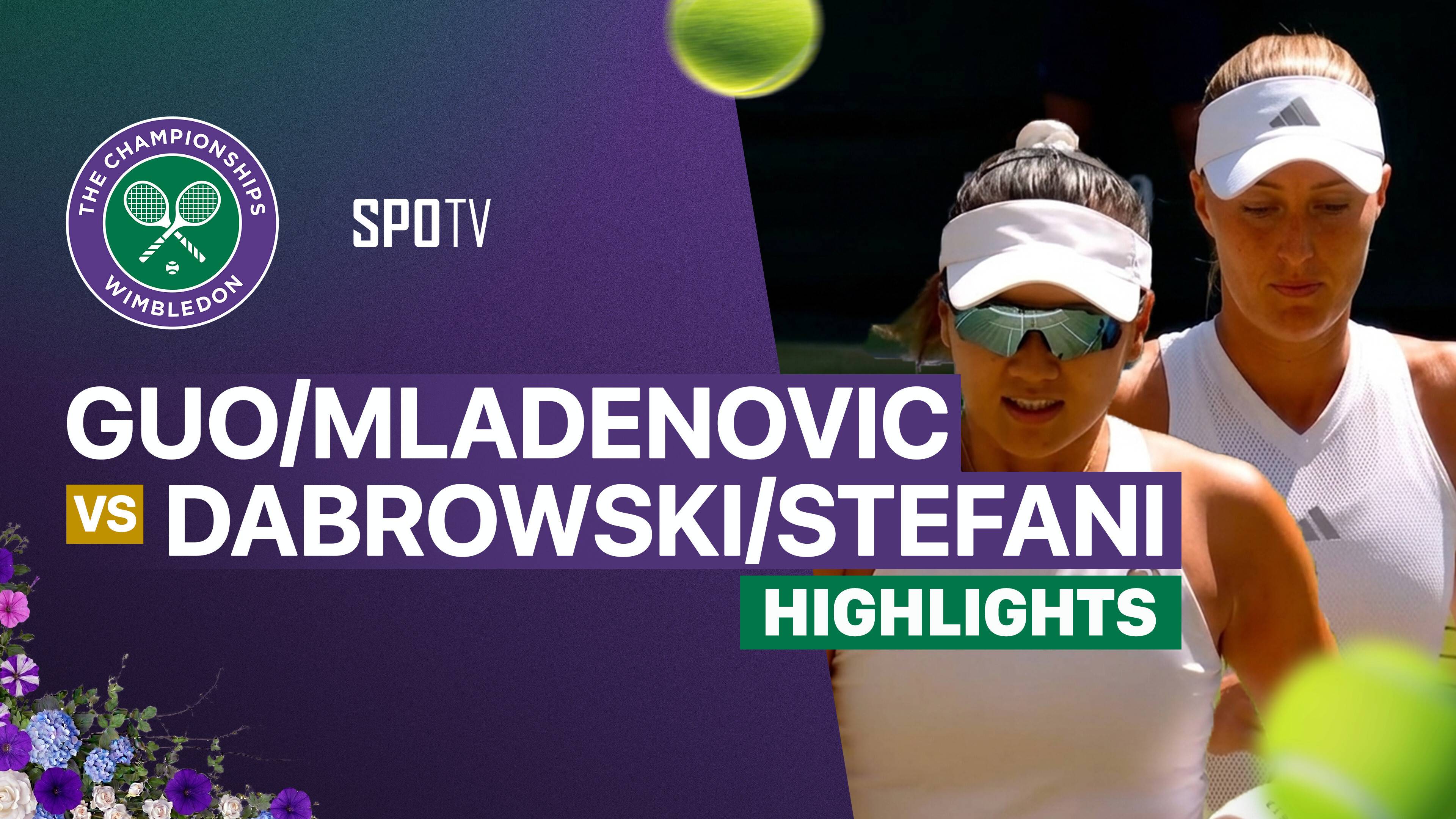 H. Guo / K. Mladenovic vs G. Dabrowski / L. Stefani - Ladies' Doubles Final | Wimbledon 2026