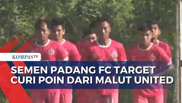 Target Curi Poin dari Malut United dalam Semifinal Liga 2, Semen Padang FC Perkuat Lini Tengah
