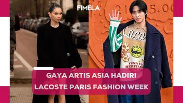Gaya Artis Asia Hadiri Lacoste Paris Fashion Week, Enzy Storia, Alyssa Daguise, hingga Ahn Hyo Seop