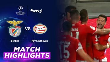 Benfica vs PSV Eindhoven - Highlights Liga Champions UEFA 2021