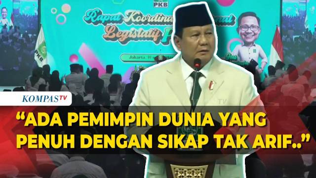 [FULL] Pidato Prabowo di Forum PKB: Singgung Geopolitik Dunia hingga Gelaran Pilkada 2024