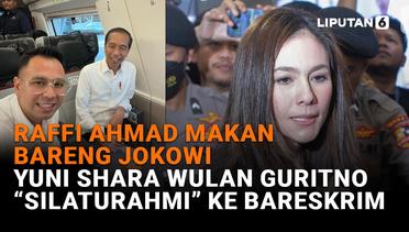 Raffi Ahmad Makan Bareng Jokowi, Yuni Shara Wulan Guritno “Silaturahmi” ke Bareskrim