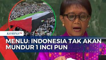 Dukung Kemerdekaan Palestina, Menlu Retno Marsudi: Indonesia Tak Akan Mundur 1 Inci Pun