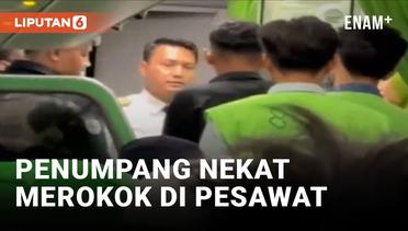 Ngerokok di Pesawat, Penumpang Citilink Rute Batam-Surabaya Terancam Denda Rp2,5 M!