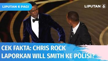 Cek Fakta: Ditampar, Chris Rock Bakal Laporkan Will Smith ke Pihak Berwajib? | Liputan 6