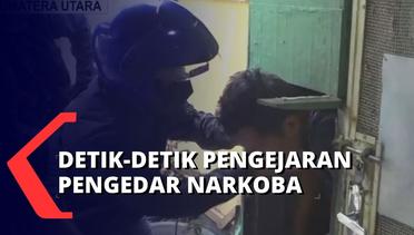 Gerebek Kampung Rawan Pengedar Narkoba di Medan, Aksi Kejar-Kejaran Pun Tak Terhindarkan