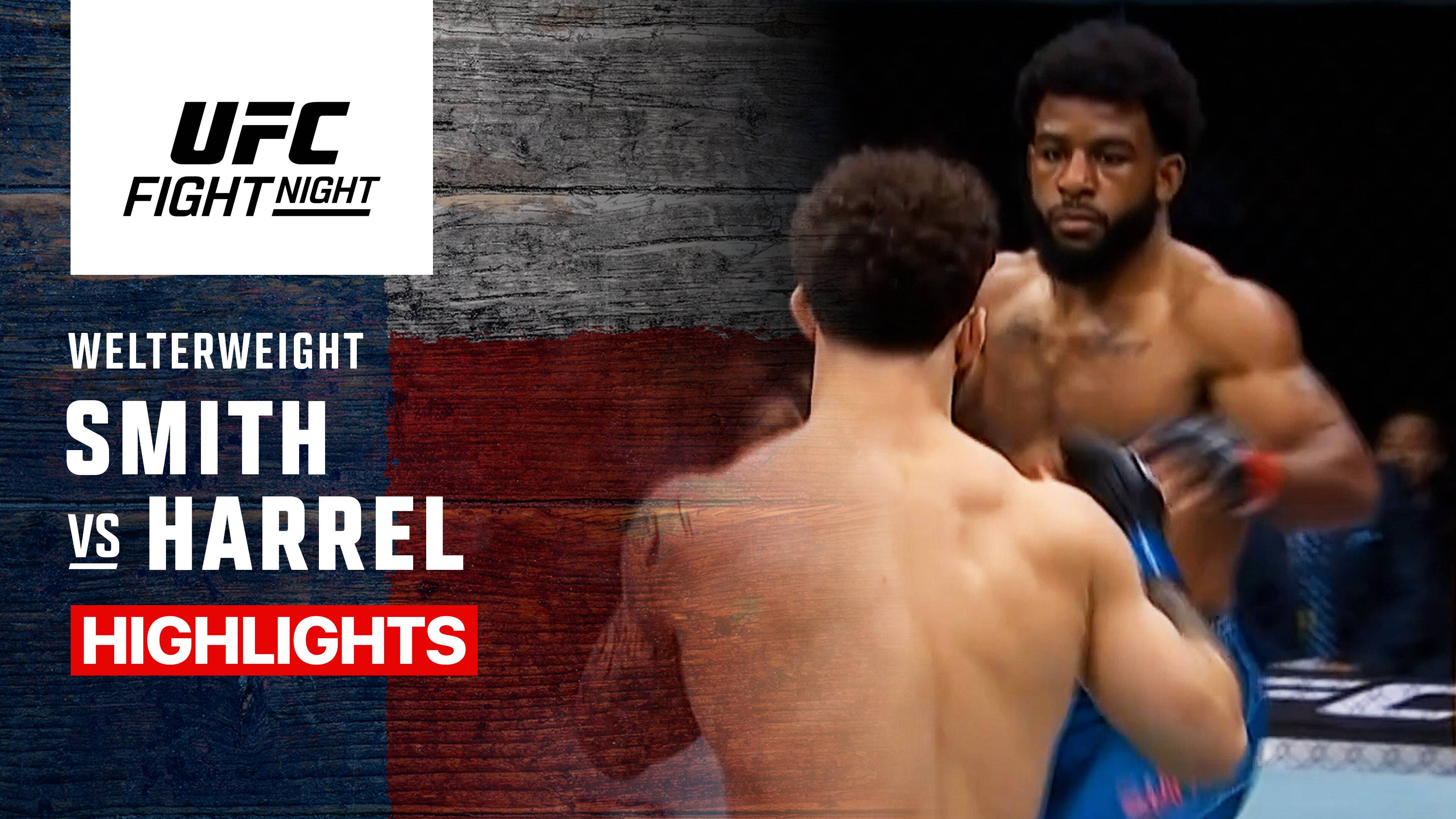 Jacobe Smith vs Josiah Harrell - Welterweight | UFC Fight Night