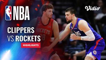 LA Clippers vs Houston Rockets - Highlights | NBA Regular Season 2023/24