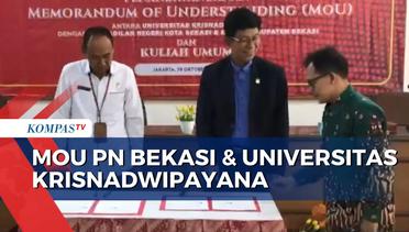MoU PN Bekasi dan Universitas Krisnadwipayana - MA NEWS