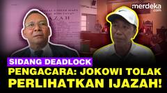 Deadlock! Sidang Mediasi Gugatan CLS, Pengacara: Tak Ada Kewajiban Jokowi Perlihatkan Ijazah!