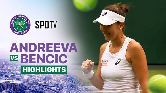 Mirra Andreeva vs Belinda Bencic - Highlights | Wimbledon 2025