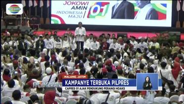 Gelar Kampanye Terbuka, Jokowi Ajak Warga Lawan Hoaks - Fokus 