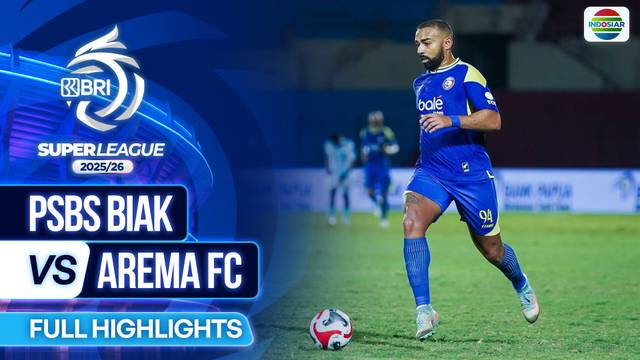 PSBS Biak VS Arema FC - Full Highlights | BRI Super League 2025/26