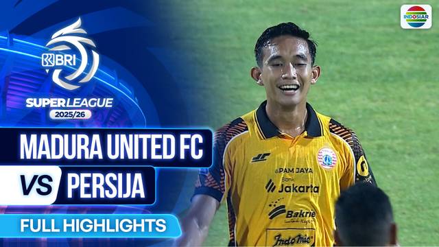 Madura United FC VS Persija - Full Highlights | BRI Super League 2025/26