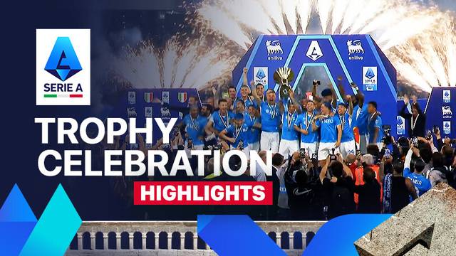 Momen Napoli Selebrasi Juara | Serie A 2024/25