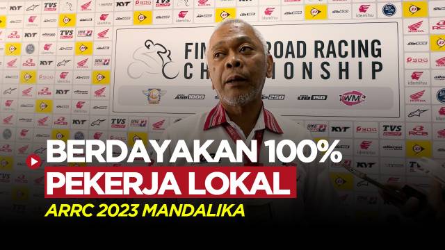 ARRC Mandalika 2023 Gunakan 100 Persen Pekerja Lokal untuk Jadi Marshall