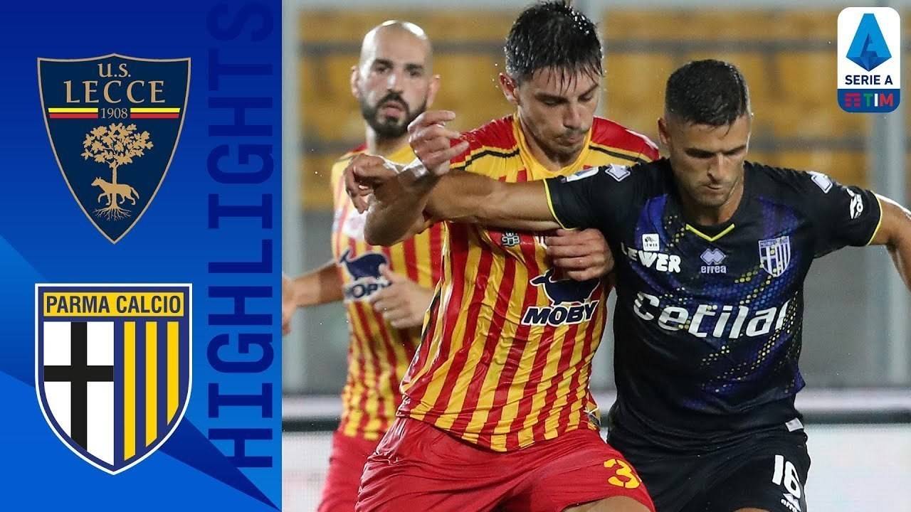 Match Highlight Lecce 3 vs 4 Parma Serie A 2020 Vidio