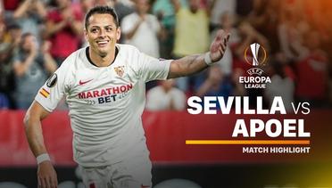 Full Highlight - Sevilla Vs Apoel | UEFA Europa League 2019/20
