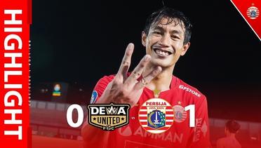 HIGHLIGHT | Dewa United FC 0-1 Persija Jakarta [BRI Liga 1 2022/2023]