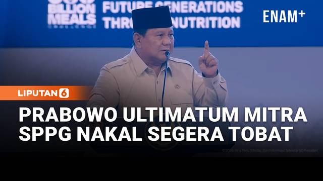 Prabowo Keras Ultimatum Mitra SPPG Nakal, Minta Cepat Cepat Tobat Biar Selamat