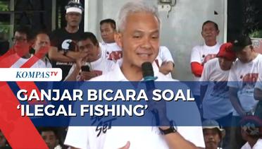Ganjar Setuju Berantas Ilegal Fishing di Indonesia Ala Susi Pudjiastuti 'Nyolong, Tenggelamkan'