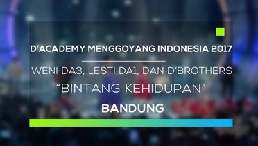 Dangdut Academy Menggoyang Indonesia 2017 : Weni DA3, Lesti DA1, dan D'Brothers - Bintang Kehidupan