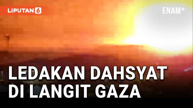 Ledakan Besar di Gaza, 74 Tewas dalam Serangan Terbaru Israel