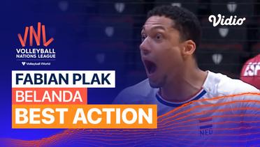 Best Action: Fabian Plak | Men’s Volleyball Nations League 2023
